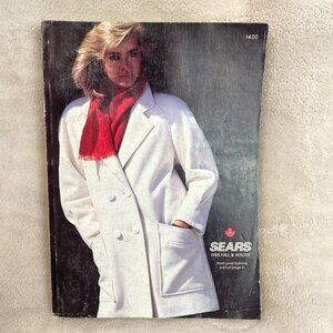 Vintage 1985 Sears Fall & Winter Catalog Fashion Furniture Electronics RARE